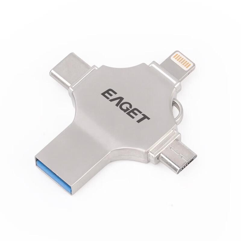 EAGET CF12 USB-флеш-накопитель 4-в-1 для мобильных устройств и ПК