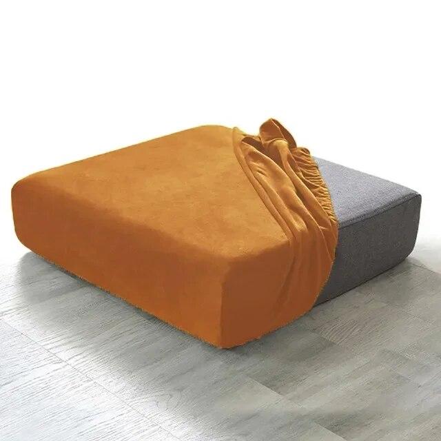 Супер мягкие бархатные чехлы для диванов, эластичный чехол для дивана, съемный противопыльный чехол для дивана, однотонный чехол для гостиной, домашних животных, собак