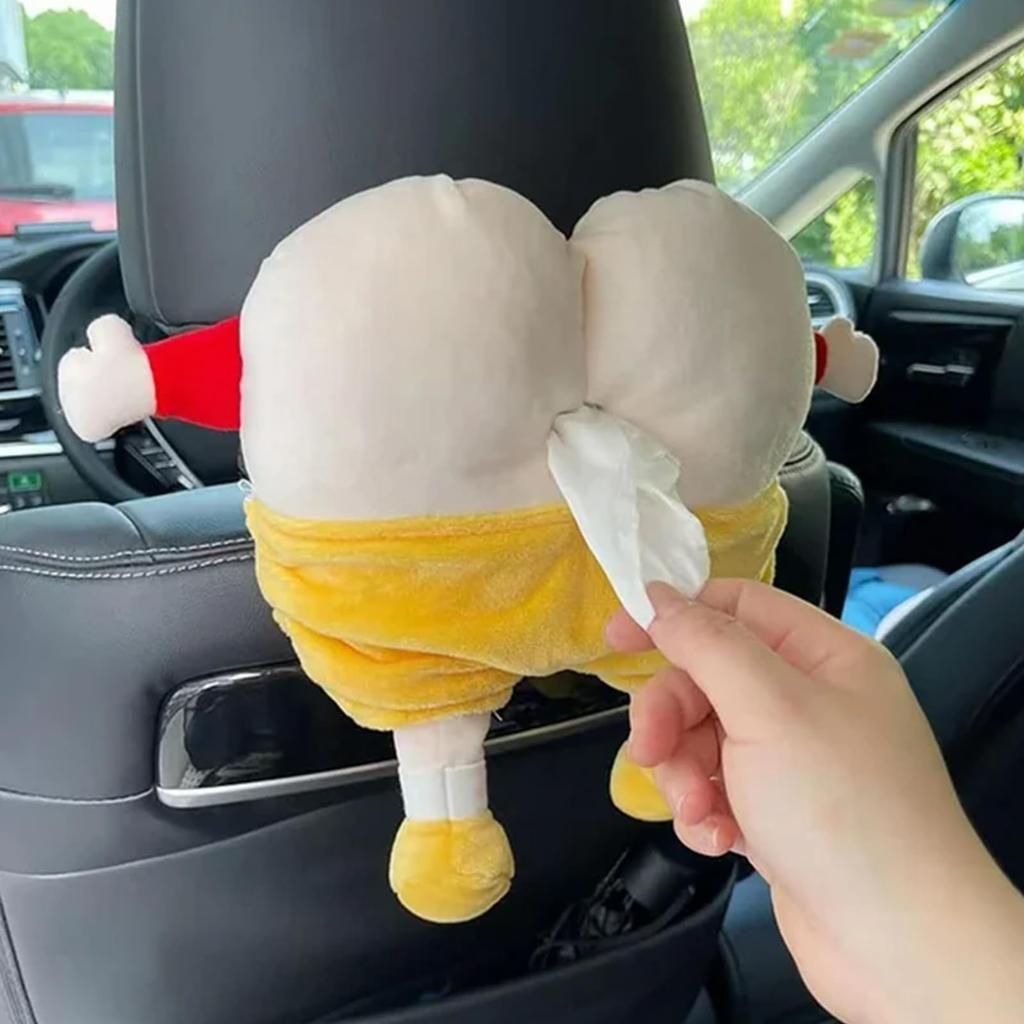 Crayon Tissue Car Tissue Tissue Stuffed Box Car Tissue Birthday Design 2 Shin-chan Case, Case, Cover, Animal, Tissue, Animal, Cute, Cartoon, Fluffy,