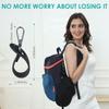 PU Leather Golf Baseball Hat Clip Solid Color Clips On Bag Travel Hat Clip Wallet Buckle Hat Strap Hat Holder Outdoor