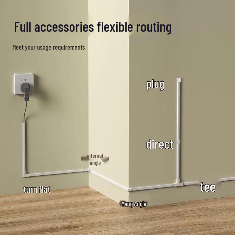 PVC Adhesive Surface Mount Wire Duct