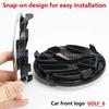 For VW 2025 Hot 1/2 PCS Volkswagen Car Front Grille Badge Car Front Badge Trunk Badge Decoration for Volkswagen Accessories Golf