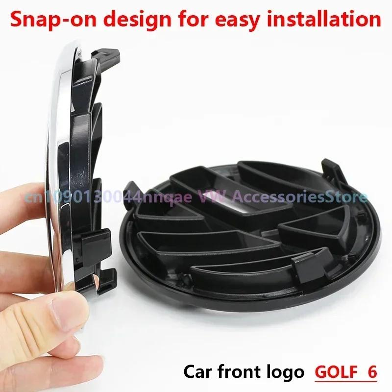 For VW 2025 Hot 1/2 PCS Volkswagen Car Front Grille Badge Car Front Badge Trunk Badge Decoration for Volkswagen Accessories Golf