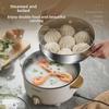 Multifunctional Mini Electric Hot Pot for One-Person Cooking
