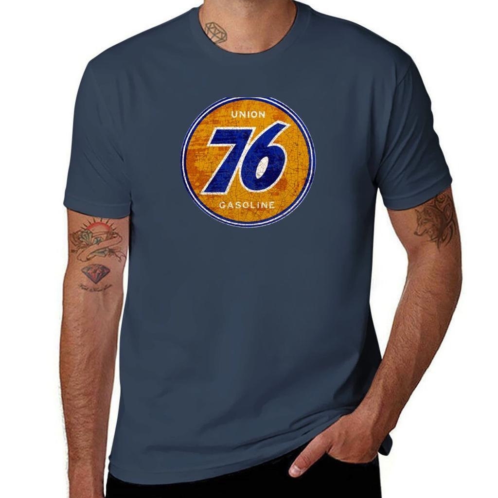 Union OIL and gas 76 TShirt Holiday All Match TShirt