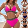 Sexy Bikinis Swimsuits Women Swimwear Push Up Female Beach SwimWear Bathing Suits Brazilian High Waist Bikini Set Pool Bather