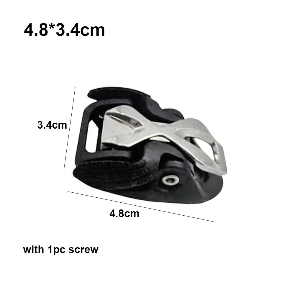 Zinc Alloy Zip Ties Buckle Fine-tuning Reusable Grip Lock Roller Skating Shoes Fastening