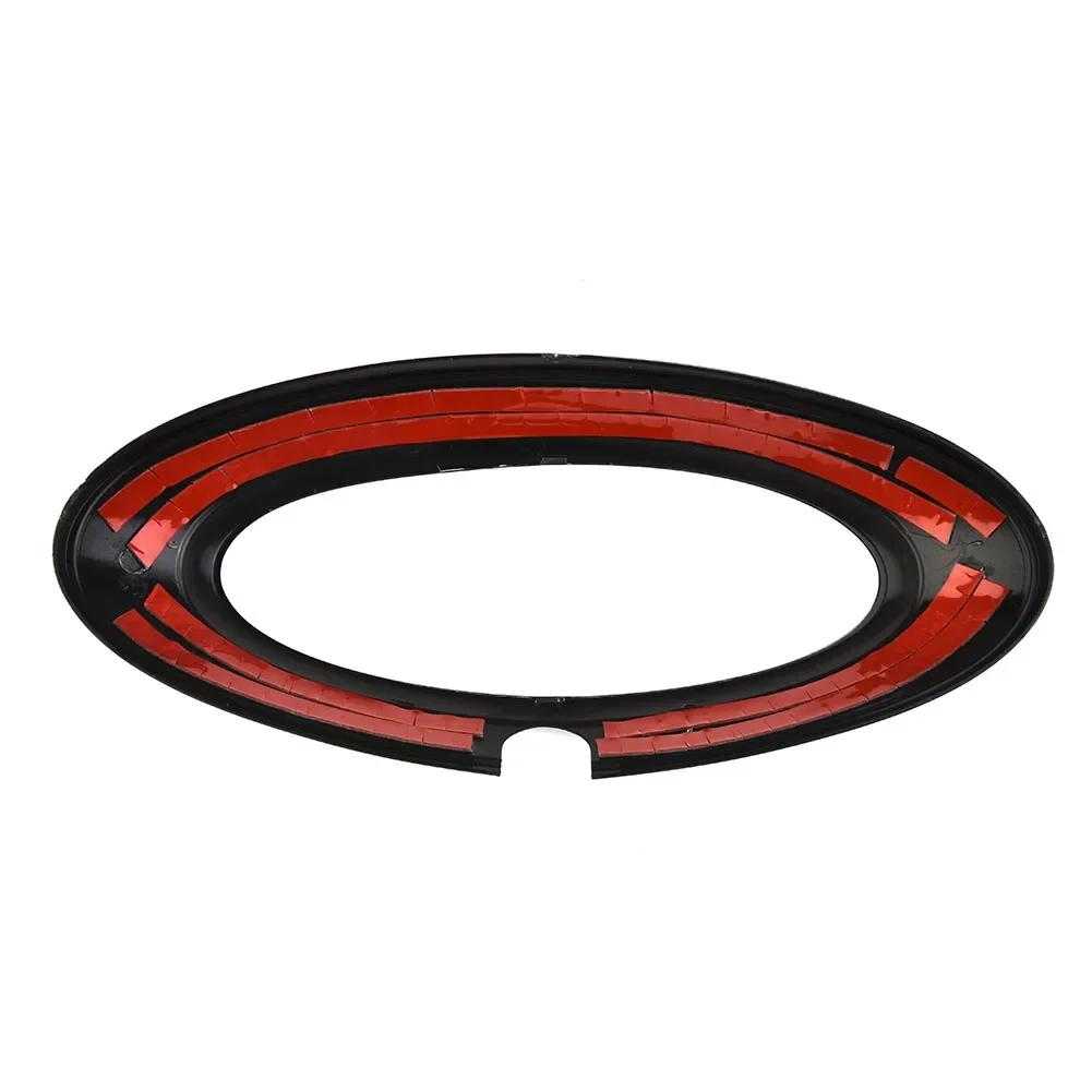 Enhance the Exterior Design of Your Vehicle with Black Rear Logo Emblem Badge Ring Cover Trim for Ford F150 2009 2014