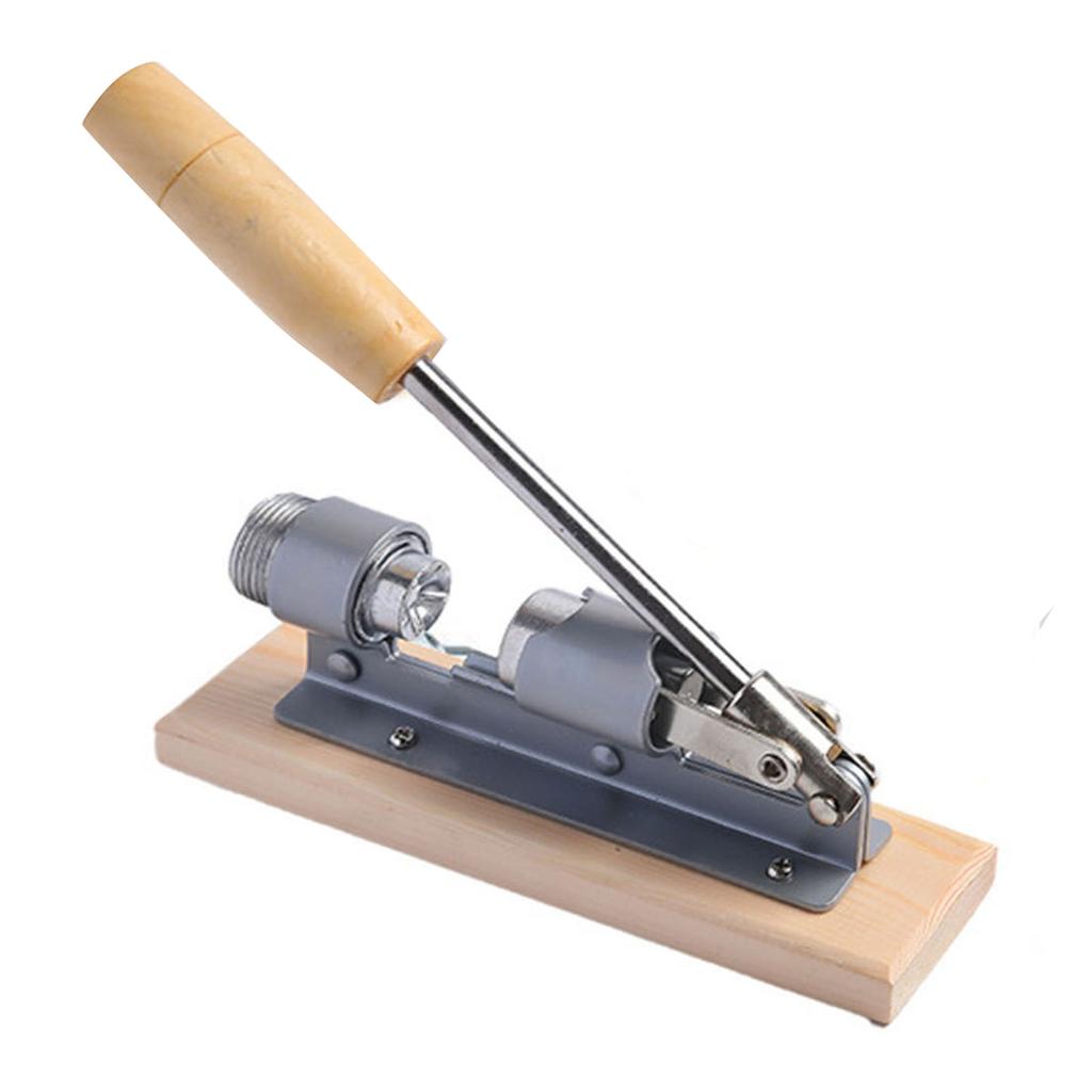 Механический орехокол для орехов пекан, регулируемая конструкция, дерево, нержавеющая сталь, открывалка для орехов