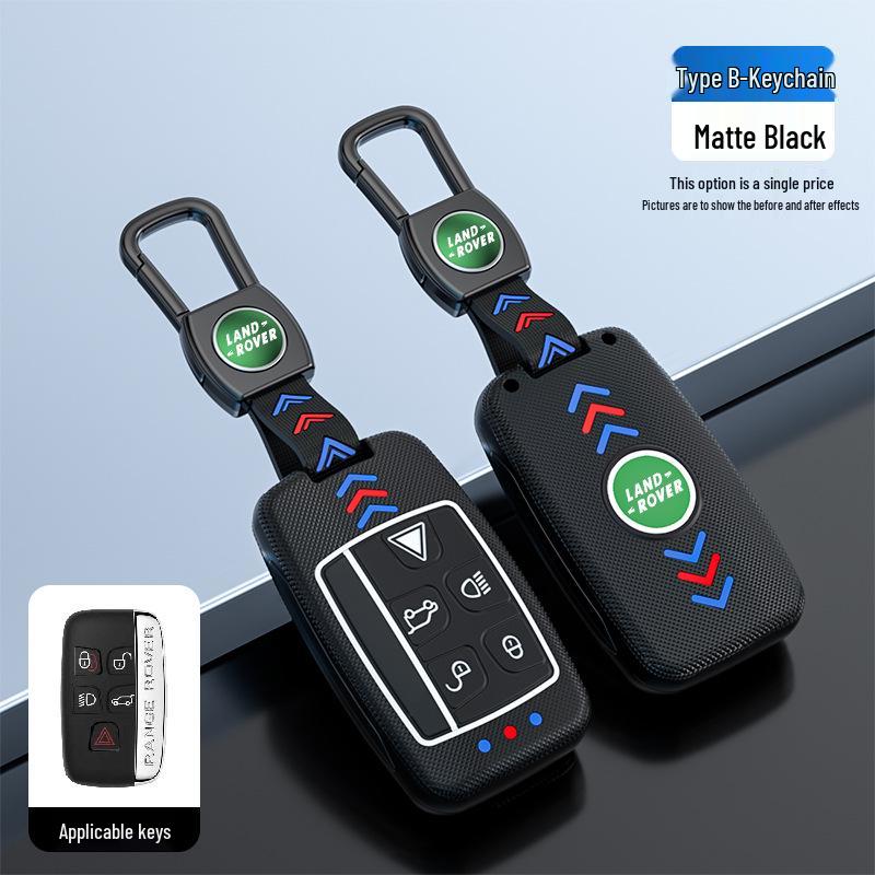 Land Rover Key Case for Range Rover, Discovery 5, Velar - Metal Buckle Shell for Men