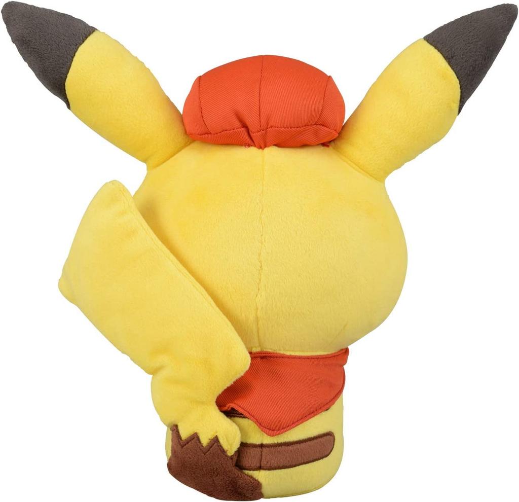POKEMON Center Original Plush Toy Pokemon Cafe Mix Pikachu 21×12×25(H×W×D:cm)