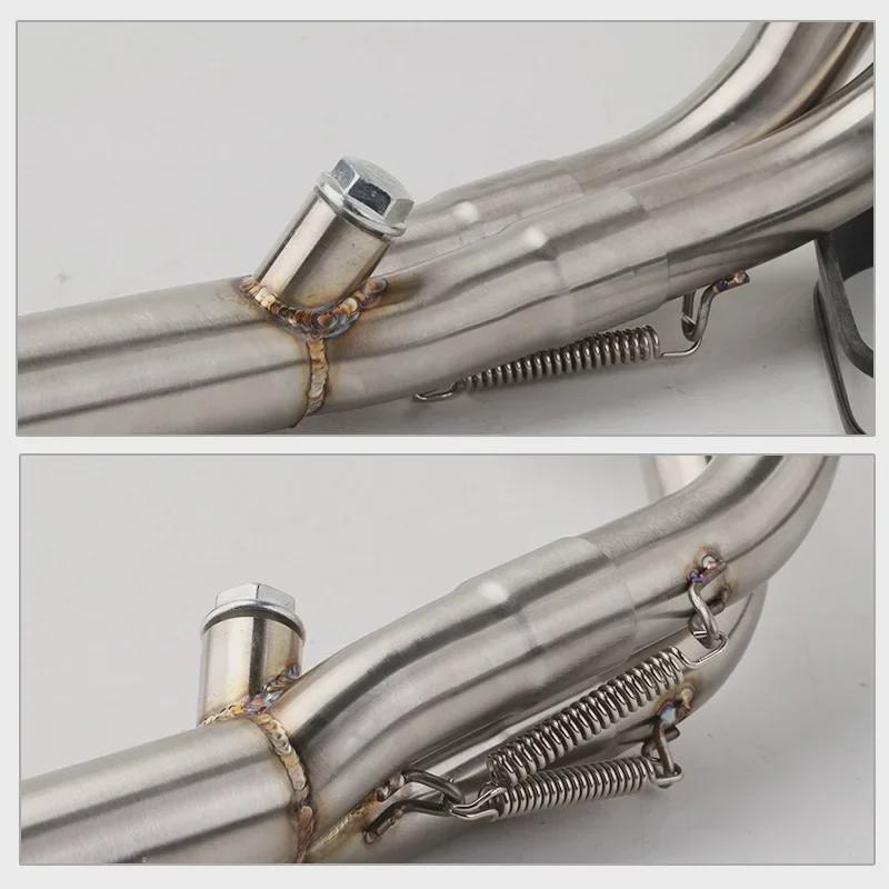 CBR500R/CB500R Stainless Steel Full Exhaust Front Section