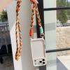 Для iPhone 17 Pro Max Чехол-сумка на ремешке Матовый силиконовый чехол для iPhone 17Pro Air 16 15 14 13 12 11 XS Max XR Чехлы со шнурком