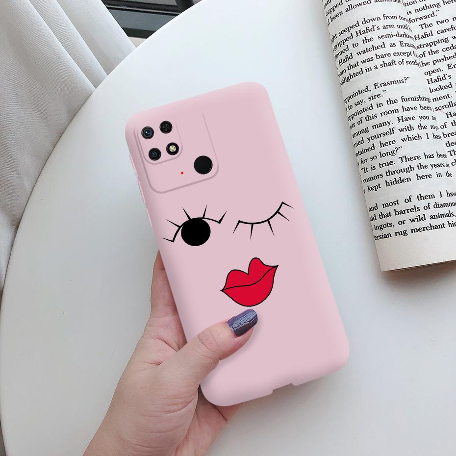 Чехол для Redmi 10C Redmi 10C, мягкий силиконовый чехол с милой мультяшной росписью для Xiaomi Redmi 10C Redmi10C 10 C, чехол Funda