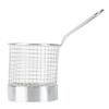 Stainless Steel French Fry  Basket Round Shape Fries Holder Deep Fry Basket  Coffee Shop