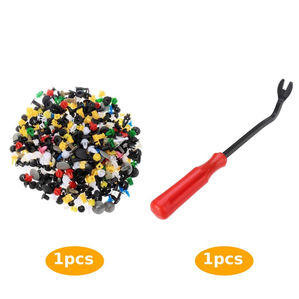 Автомобильные пластиковые заклепки для крыльев, бамперов, внутренняя отделка, набор зажимов для автомобильных аксессуаров 50/100/1000 шт.