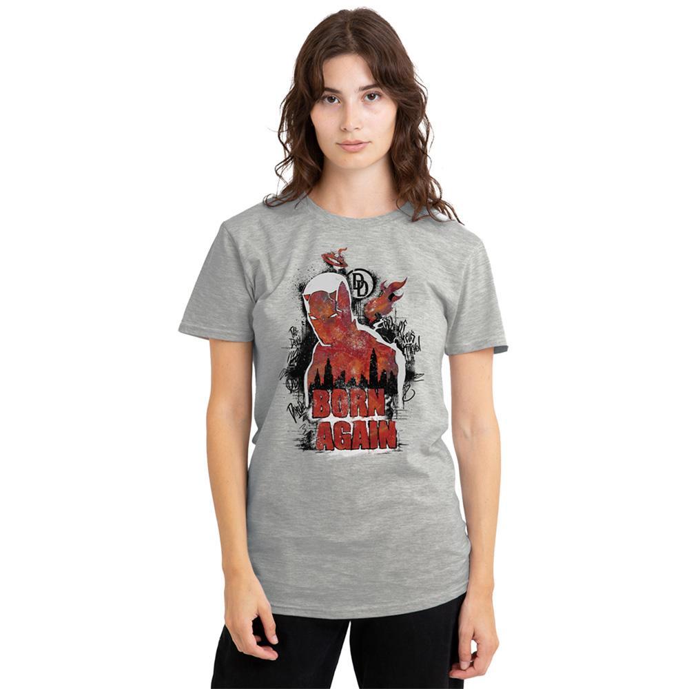 Daredevil Womens/Ladies Born Again Graffiti Heather T-Shirt