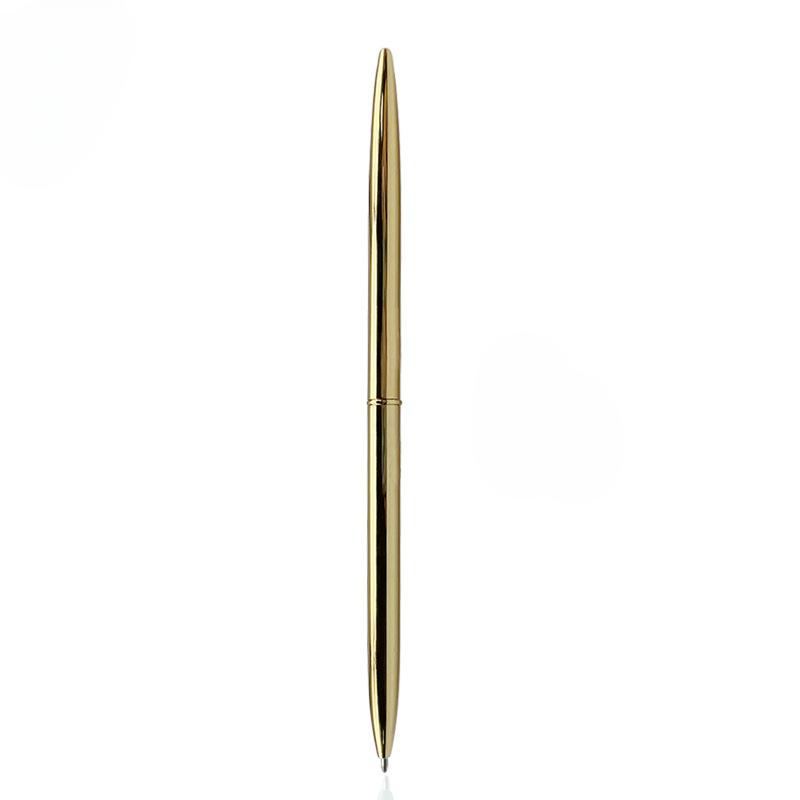 Fashion Ballpoint Pen Business Ball Point Pen Golden Silver Clip Black Refill Writing