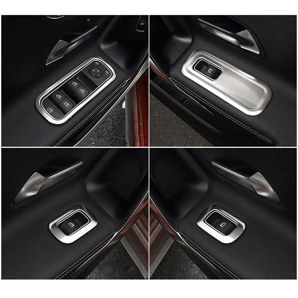 Для Mercedes Benz A Class W177 V177 A180 A200 A250 2024 автомобильный стиль центральная консоль часть модификация рамка крышка отделка декоративная наклейка