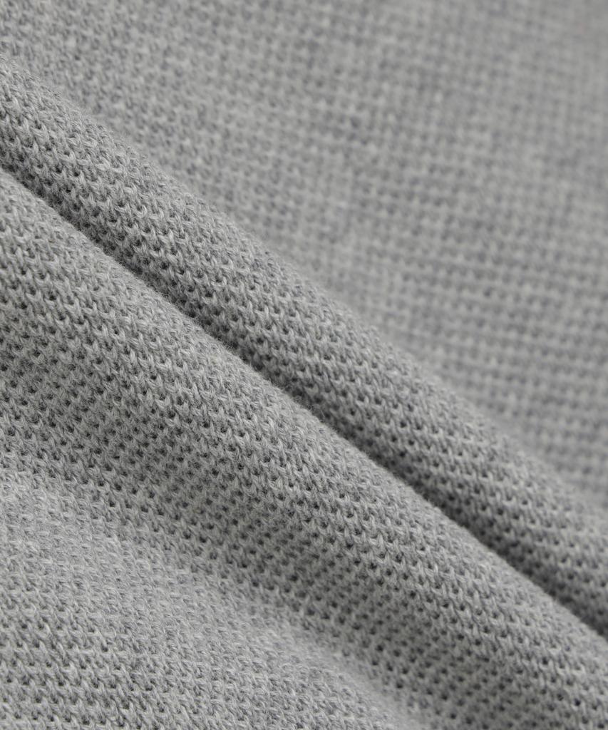 Свитер BROOKS BROTHERS с вязкой «рибана» на молнии (серый) (Bbwzmbg103)
