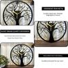 Stylish Modern Classic Design Wall Mount Clocks | Elegant 12-Inch Wall Hanging Timepiece for Home, Office, Living Room, Bedroom Decor (Tree Design)