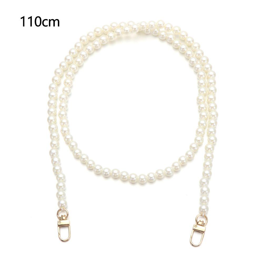Accessories Pearl Belt Bags Handbag Handles Pearl Strap Long Beaded Chain DIY Purse Replacement