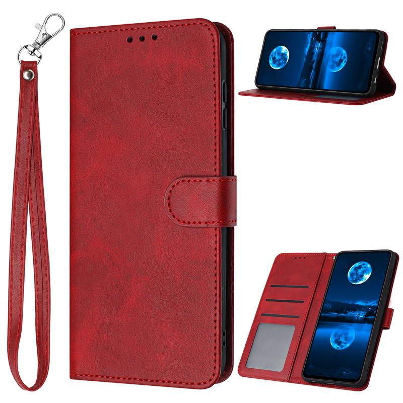 Casing For OPPO A3 A2 Pro A3X A2M A1i A2X A1X 4g 5g Luxury Flip Wallet Case PU Leather Card Slot Stand Cover With Lanyard
