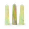 Gemstone Obelisk Point 9cm – Aurura Crystal Quartz – Pale Green
