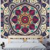 Indian Mandala Tapestry Wall Hanging Sandy Beach Throw Rug Blanket Camping Tent Travel Mattress Bohemian Sleeping Pad Tapestries