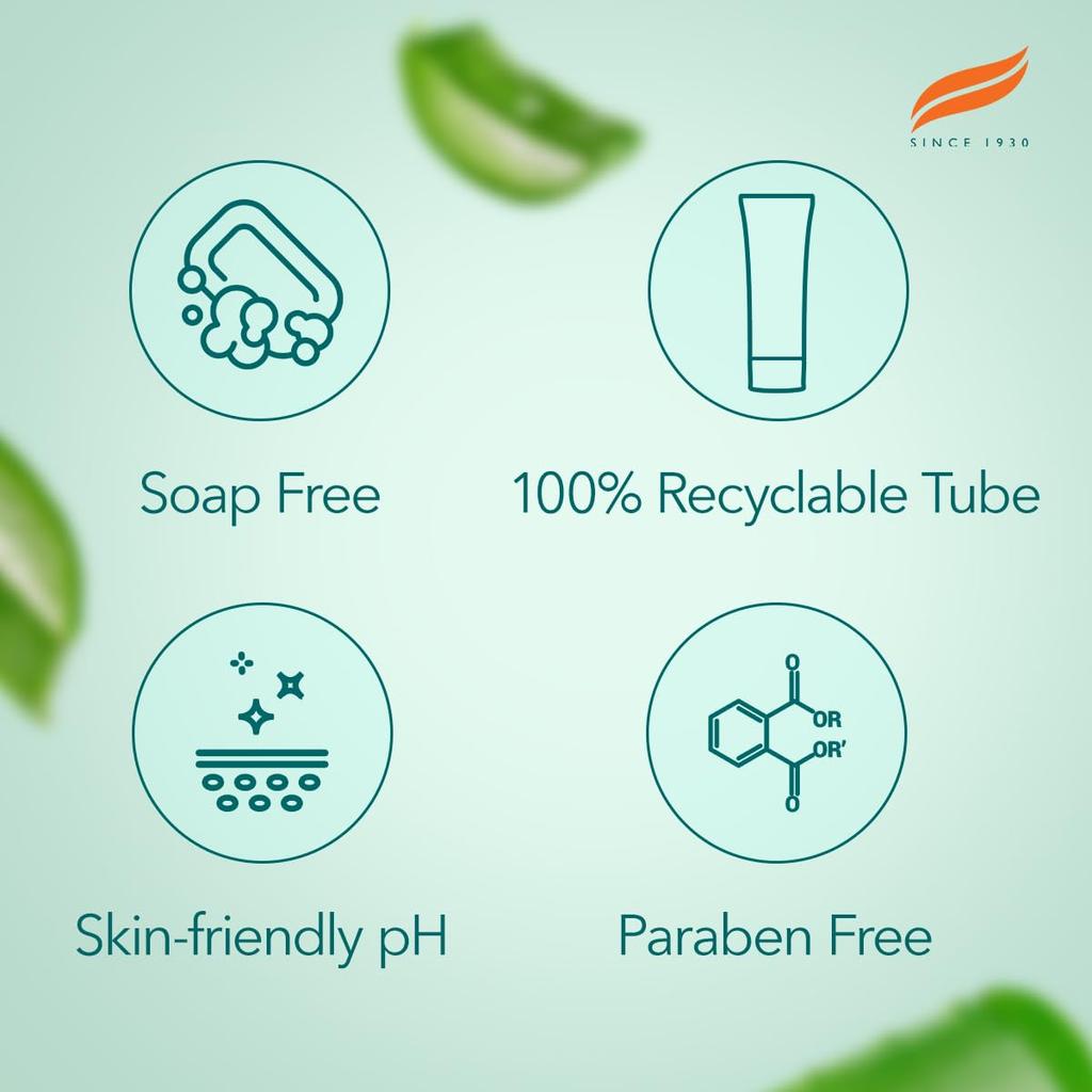 Himalaya Увлажняющее средство для умывания лица с алоэ вера 200 мл Увлажняющий смягчающий гель для всех типов кожи для ежедневного использования