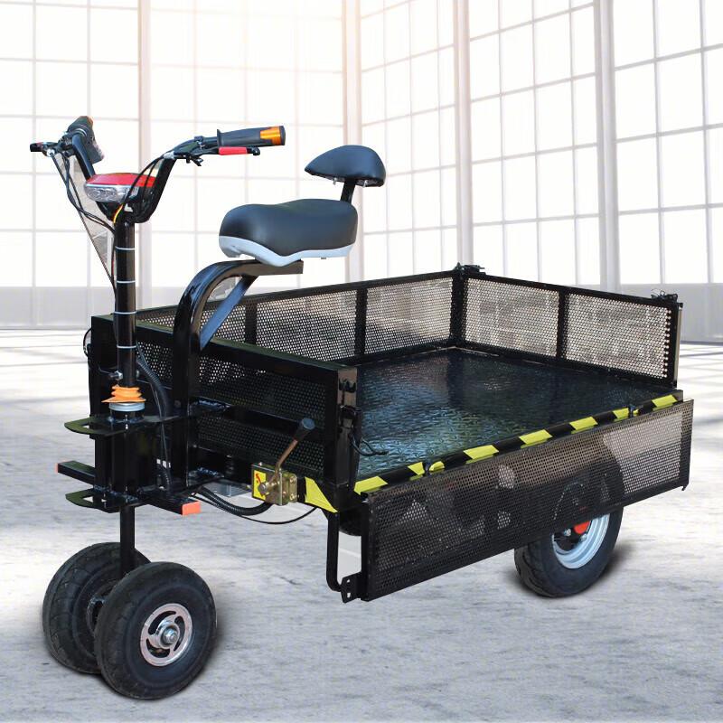 Junlun 850W Electric 4-Wheel Cargo Flatbed Cart CN plug (adapter included)
