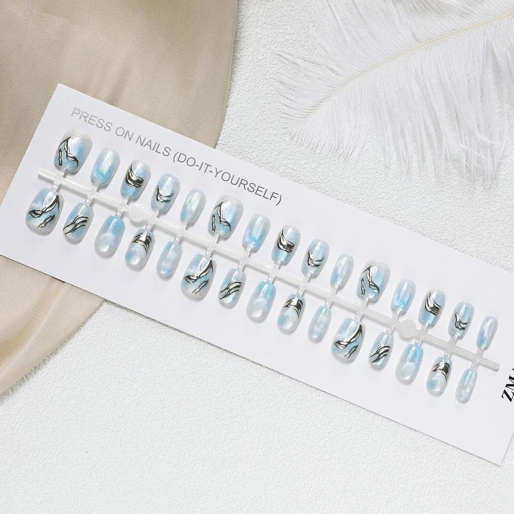 30 милых мультяшных наклеек для лака для ногтей «Кошачий глаз» — полная коллекция кодов