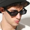 Square Sunglasses Men Rectangle Designer Small Sun Glasses Male Retro Black Lens Driving Fishing Eyewear Uv400