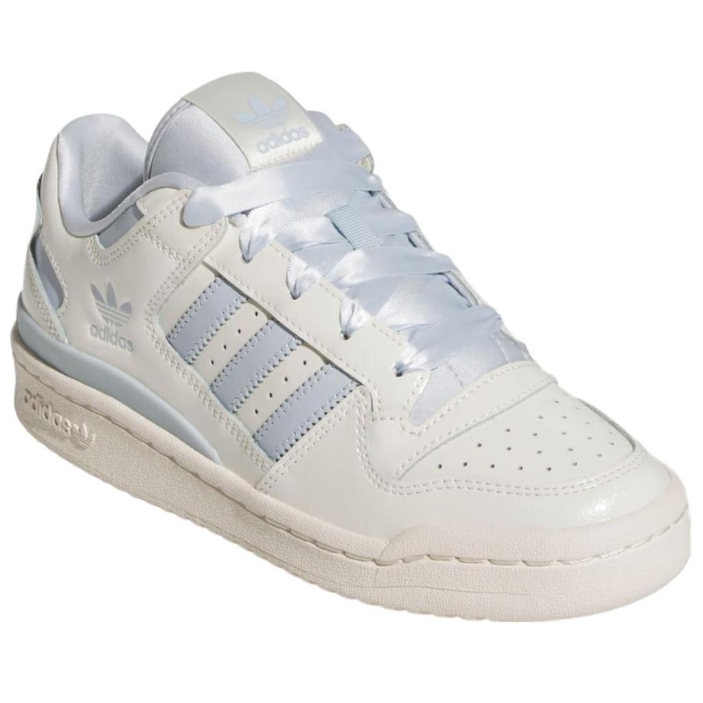 Форум Женские Adidas Originals Низкие Cl 'Off White Halo Blue Patent' Женские JR0498