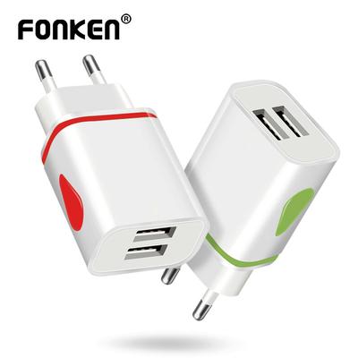 Универсальный портативный адаптер питания USB, 5V, 2.1a