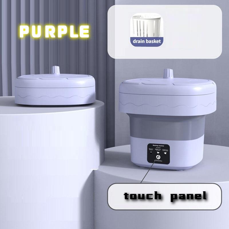 Портативная мини-стиральная машина, бытовая маленькая стиральная машина для носков, нижнее белье, стиральная машина для детской одежды