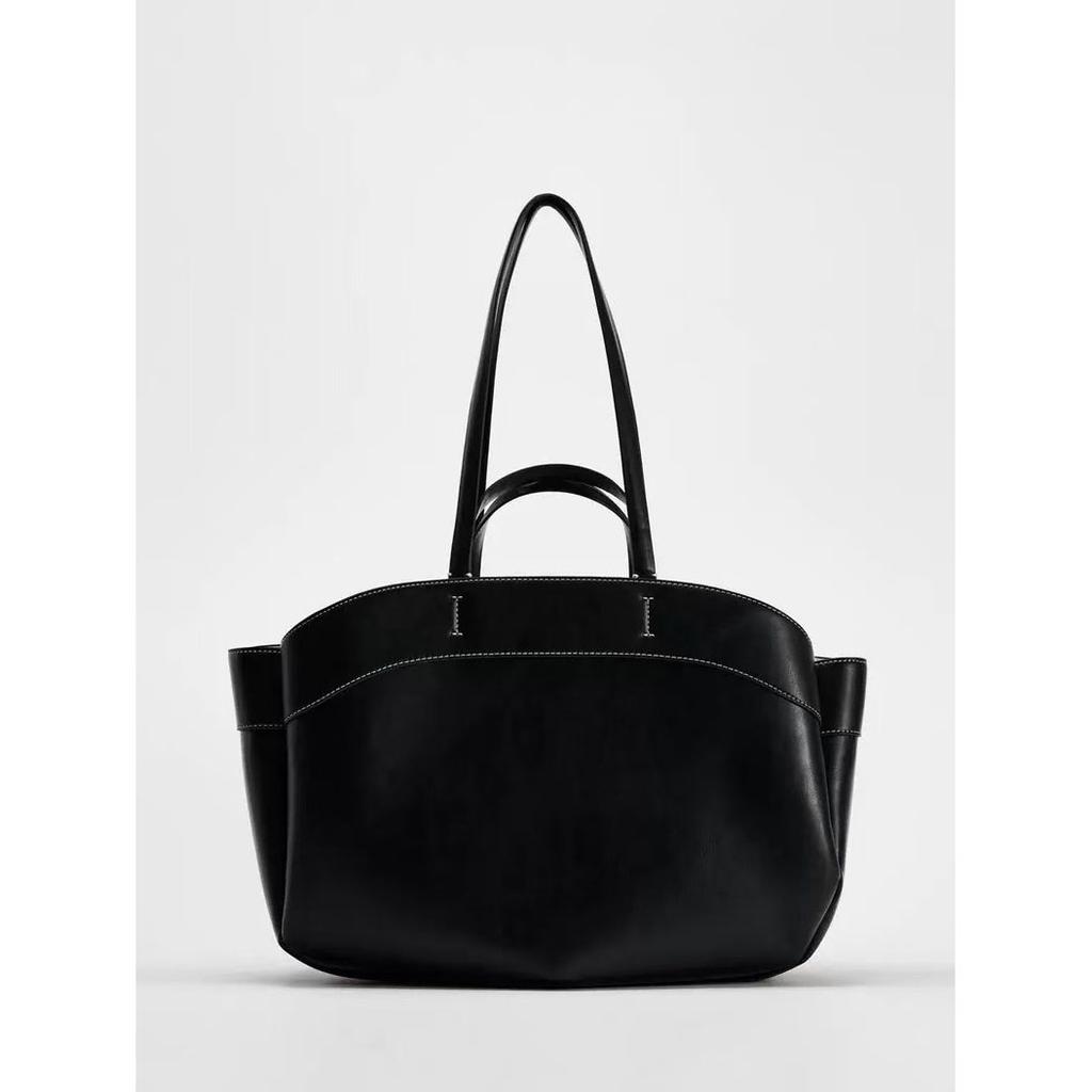 Женская сумка-тоут, сумка через плечо, большая вместимость, искусственная кожа, сумка через плечо в стиле ретро, повседневная, портативная, сумка-ведро, ручная сумка