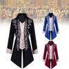 Elegant Gothic Victorian Tailcoat For Halloween Steampunk Medieval Jacket