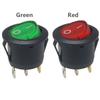 10PCS Mini 3 Pin 2 Position With Light Rocker Switch KCD1-105 Power Switch