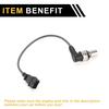 Engine Crankshaft Position Sensor Compatible with BMW E36 Series 318i 318is 1994-1995 318ti 1995 1.8L, Replace# 12141247218 12141247219
