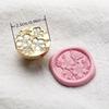 Round Wax Seal Stamp Flowers Sealing Wax Supplies Scrapbooking Sealing Wax  Gift Packaging Cards