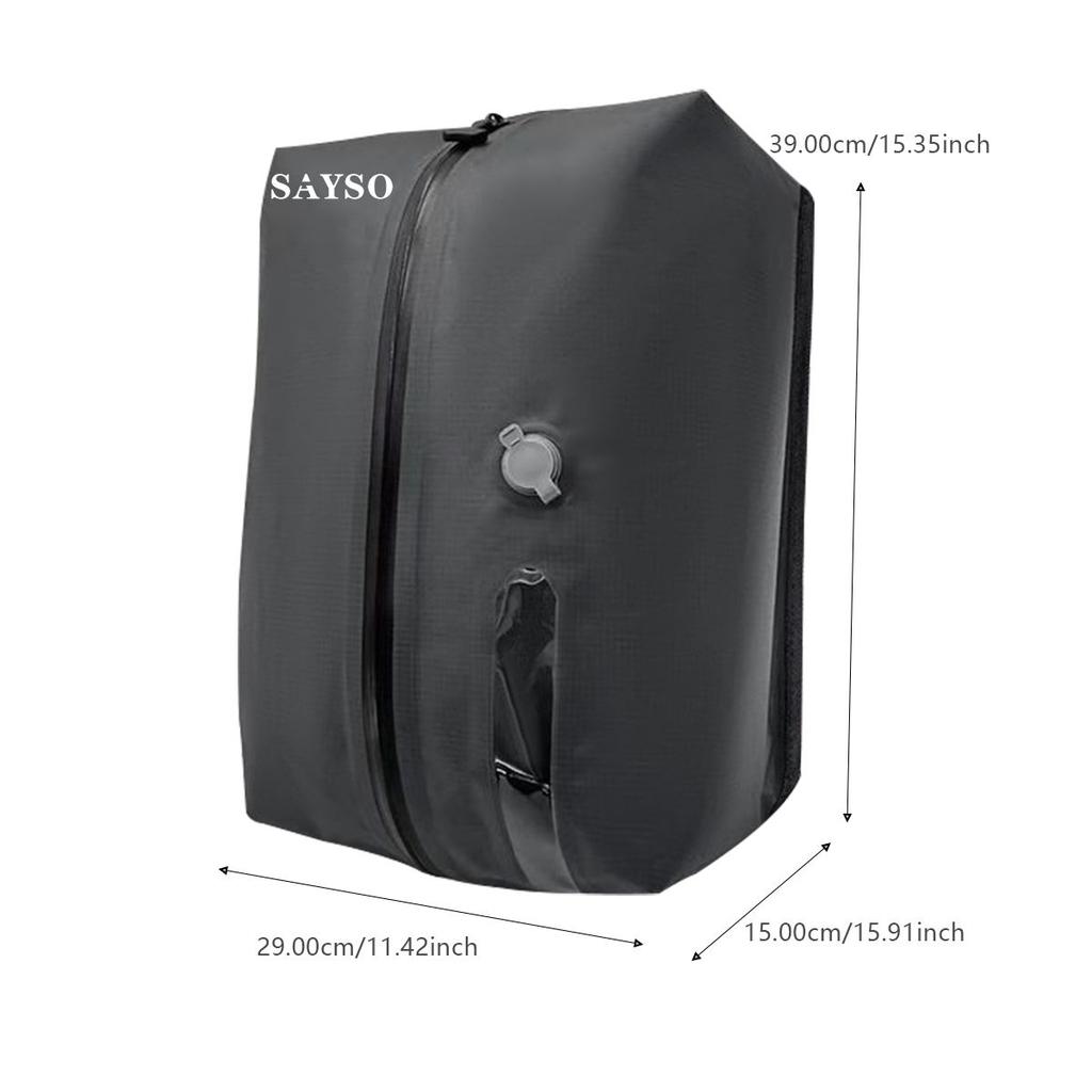 16Л Многоразовый Вакуумный Компрессионный Мешок Дорожный Багажный Вакуумный Мешок для Хранения для Чемоданов и Рюкзаков Экономитель Места Вакуумные Мешки