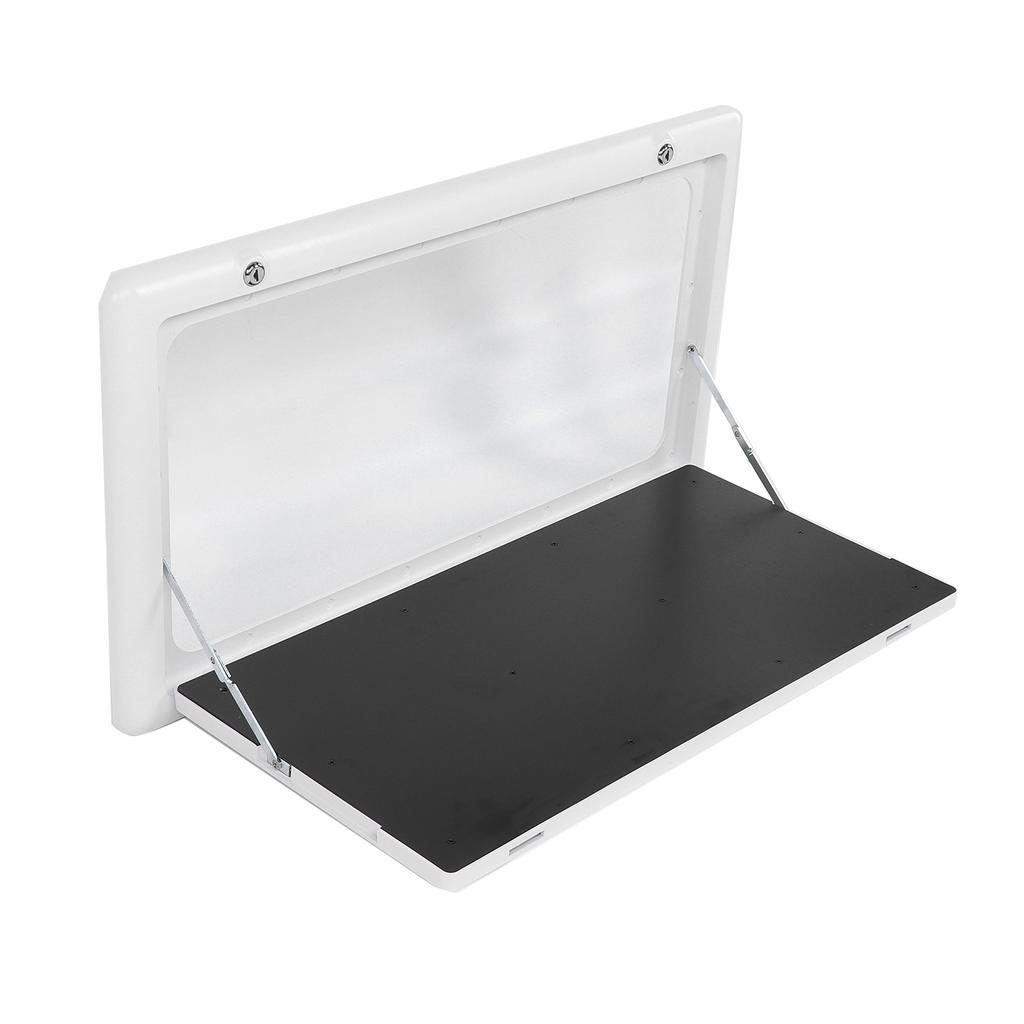 Foldable External Table 25KG Load Bearing with 2 Keys for RV Motorhome Outdoor Camping Picnic