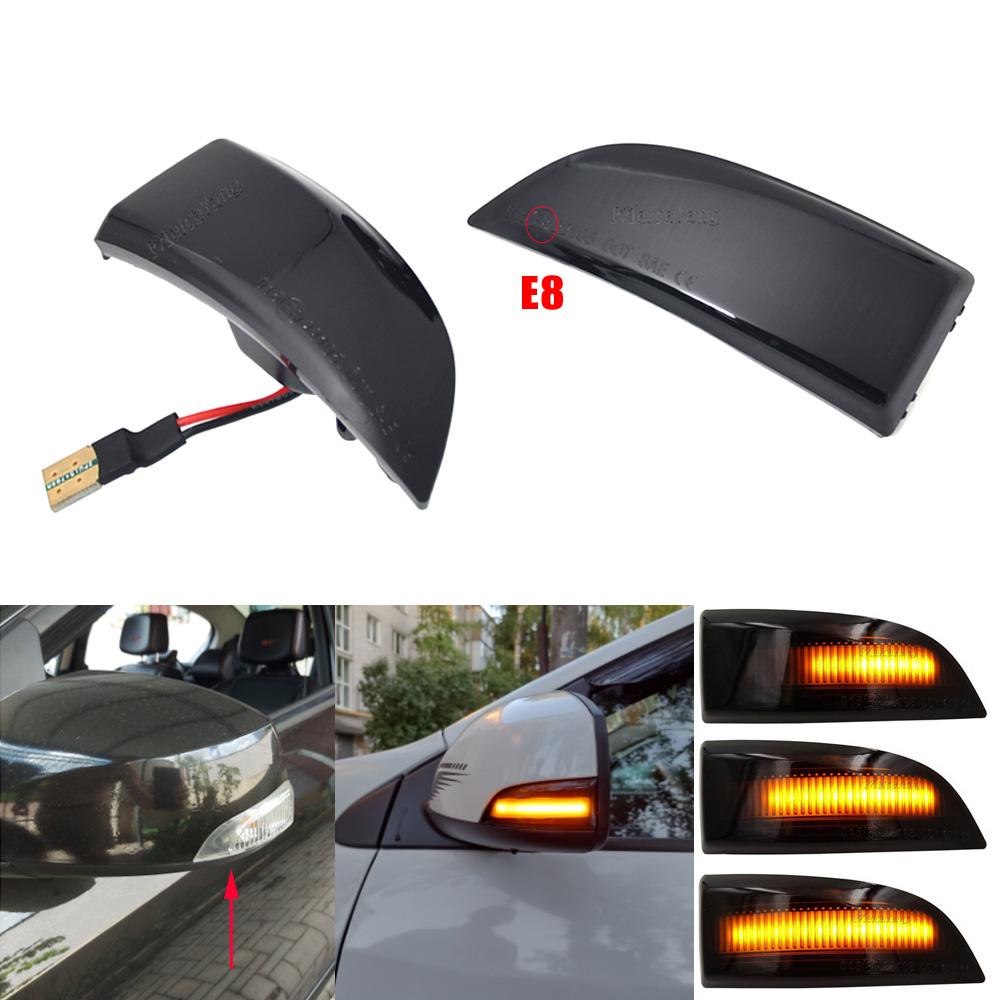 For Renault Megane 3 MK3 III RS 2008-2016 Laguna III X91 Fluence Latitude Dynamic LED Turn Signal Side Mirror Indicator Lights