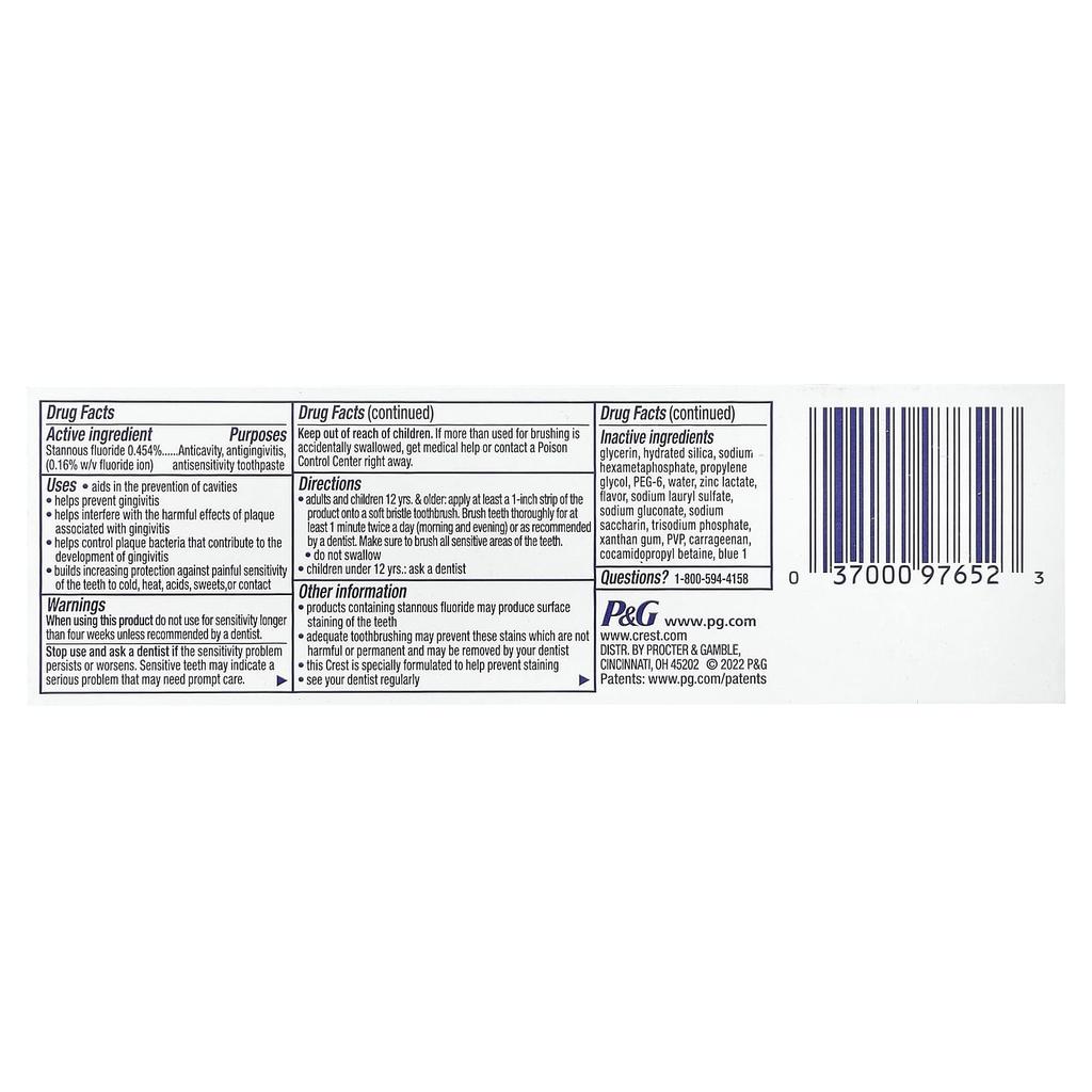 Pro Health Advanced Fluoride Toothpaste Extra Whitening 99G(3.5Oz)