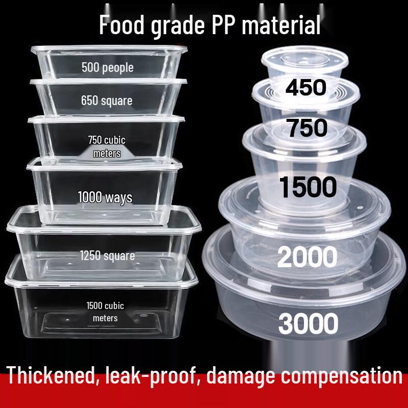 Disposable Rectangular Food Container