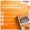 Baidyanath Isabgol Orange Lax Effervescent Husk Powder 110 G Pack of 3 for Gentle Digestive Support