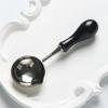 Replacements Solid Wood Handles/Heating Stamp Wax Silver Spoon For Stamp Scrapbooking Stamps Wax Seals Tools And Accessories