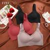 Seamless Underwear For Women Large Breasts Bras Sexy Padded  Push-up Bralette Female Soft Support Sports Brassiere Intimates