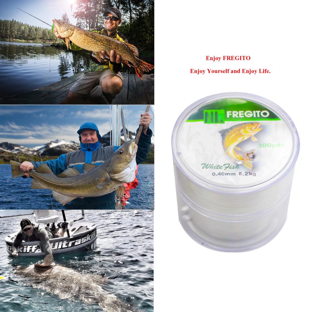 High Standard Braided Wire Nylon Monofilament Fishing Line Floating Fluorocarbon for Stream Lake River Fishing